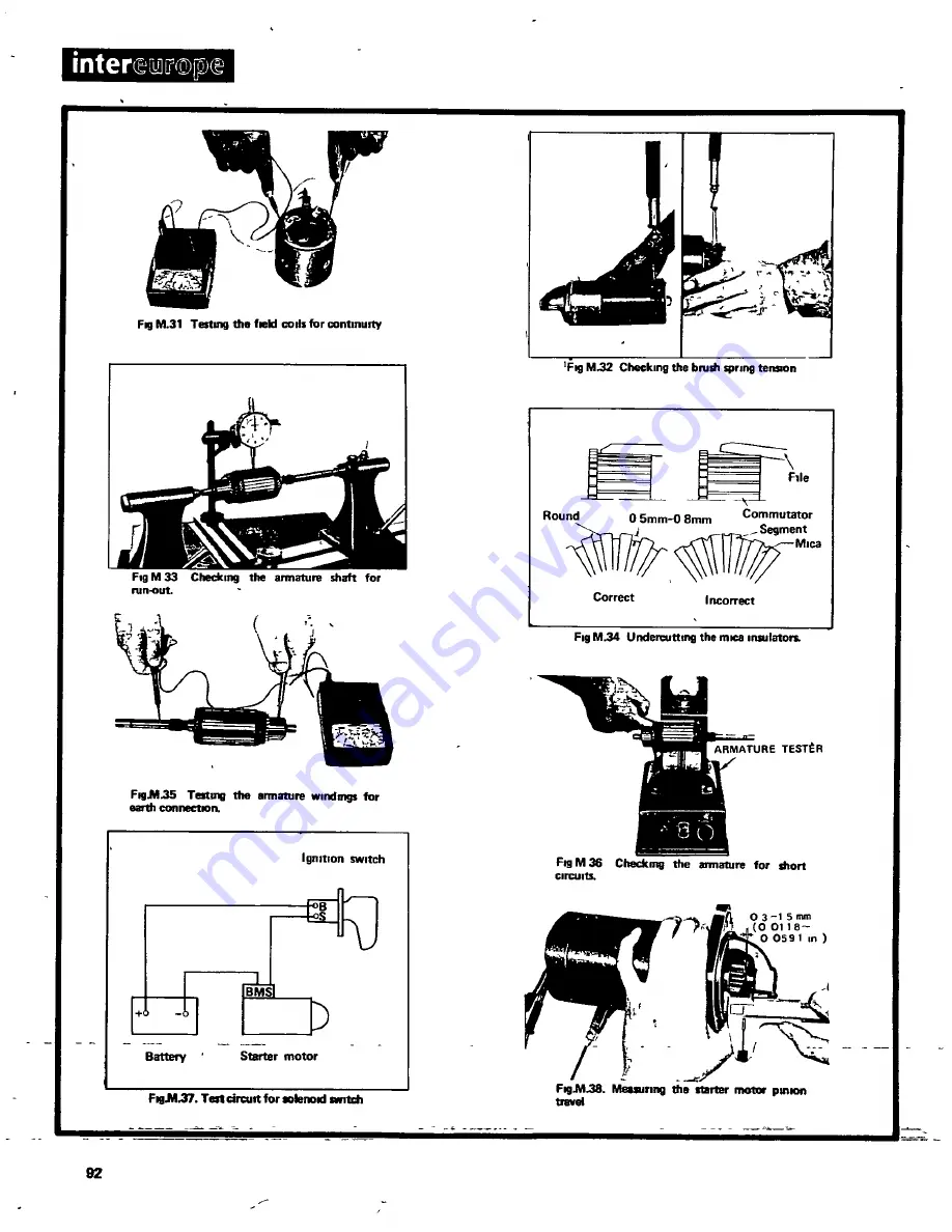 Datsun Saloon I300 Workshop Manual Download Page 92