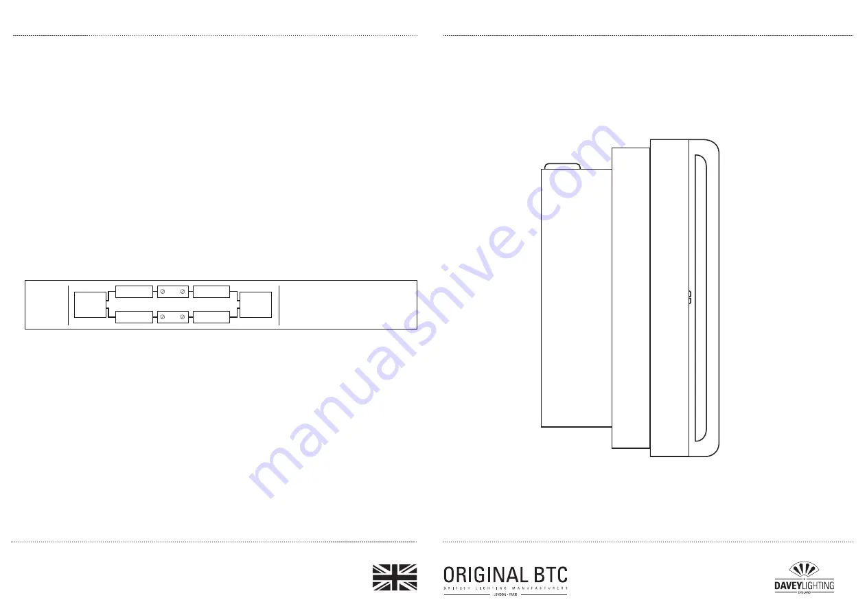 Davey Lighting 7576 Instruction Manual Download Page 1