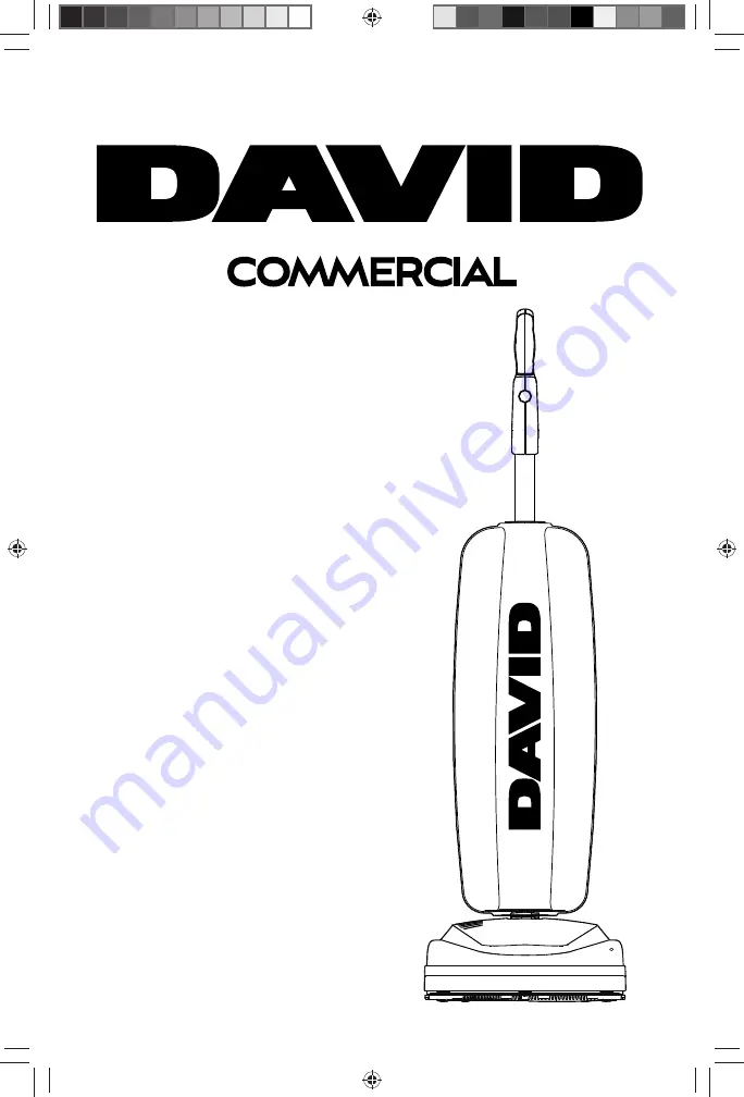 DAVID COMMERCIAL ZM-700.DV Owner'S Manual Download Page 1