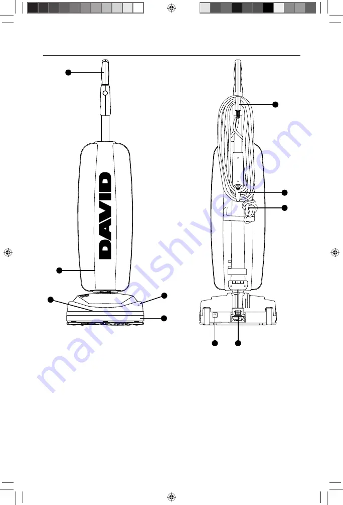 DAVID COMMERCIAL ZM-700.DV Owner'S Manual Download Page 5