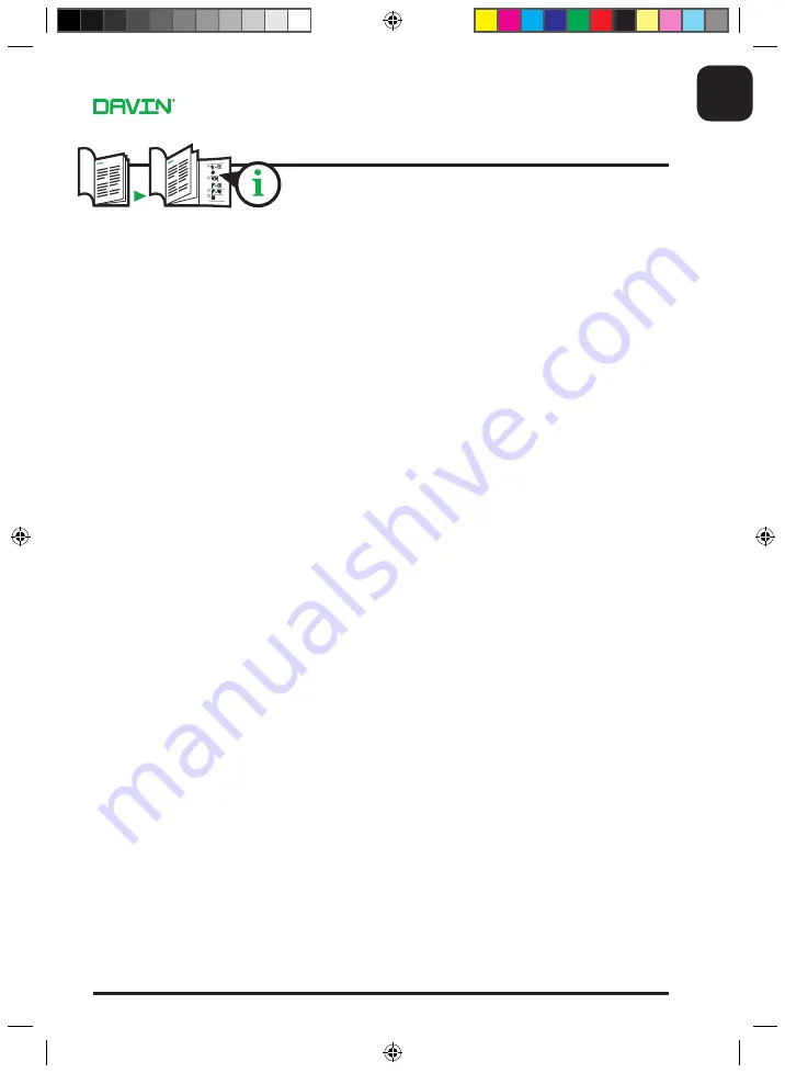 Davin DV-14 Manual Download Page 1