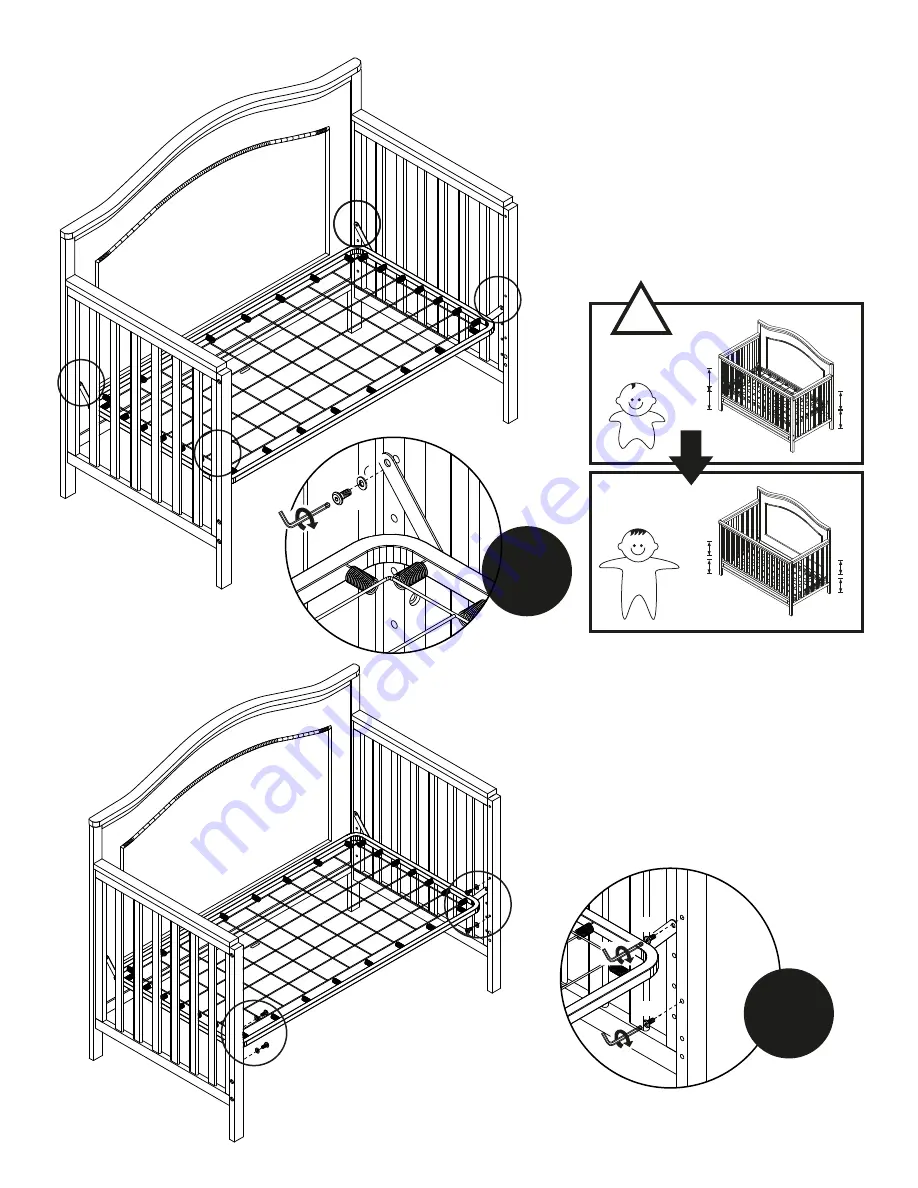 DaVinci Charlie 12801 Assembly Instructions Manual Download Page 6