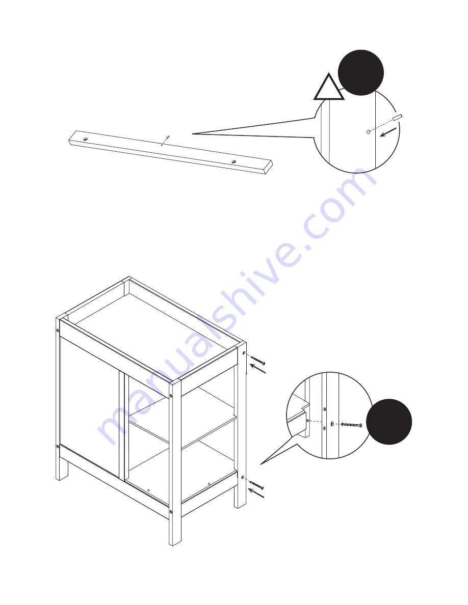 DaVinci Full Size Bed Conversion Kit Скачать руководство пользователя страница 6