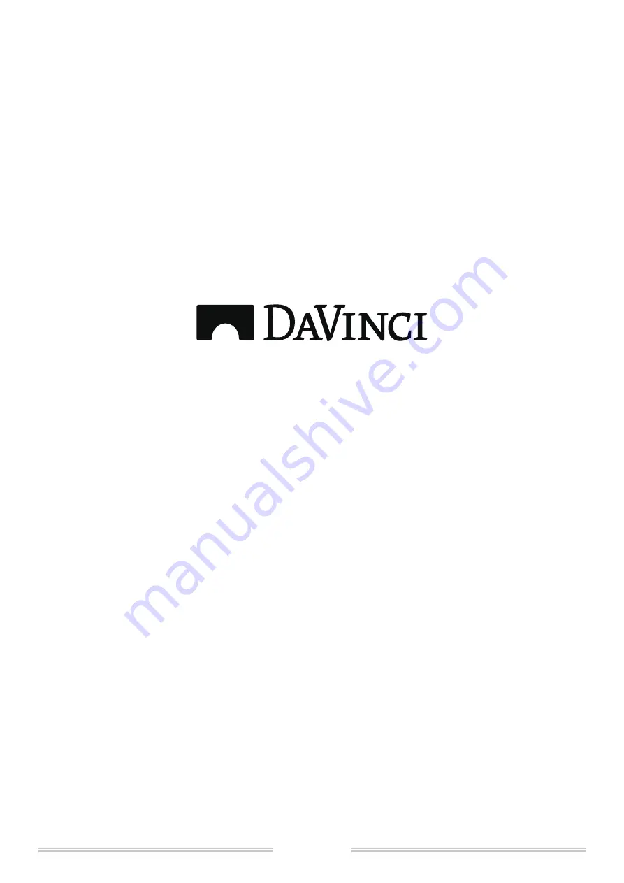 DaVinci Grove M9301 Скачать руководство пользователя страница 42