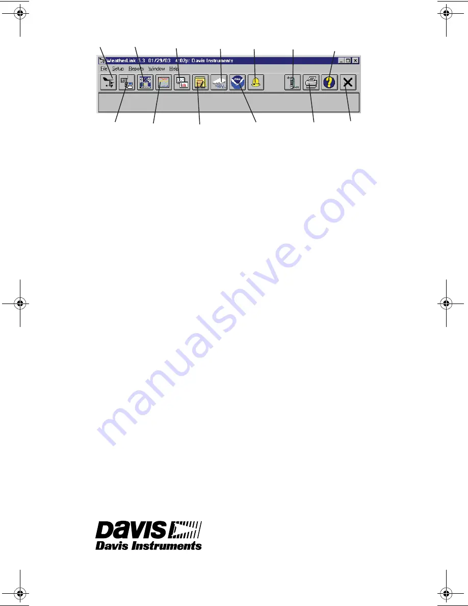 Davis Instruments Perception II Getting Started Manual Download Page 20