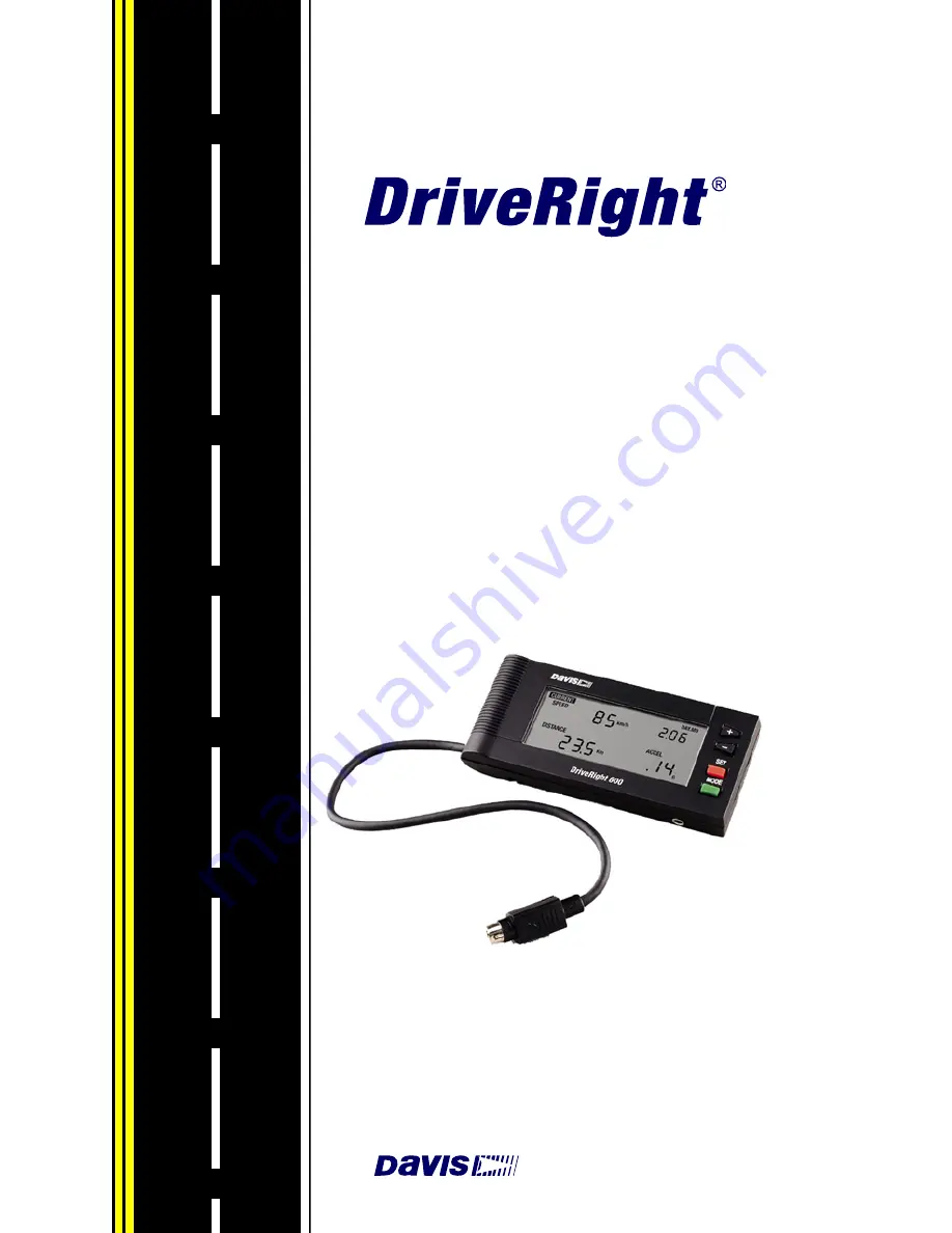 DAVIS DriveRight 8156GD Скачать руководство пользователя страница 1