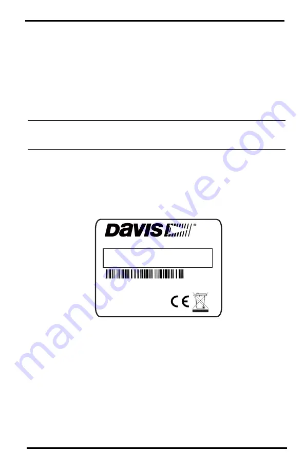 DAVIS Vantage Connect Manual Download Page 5