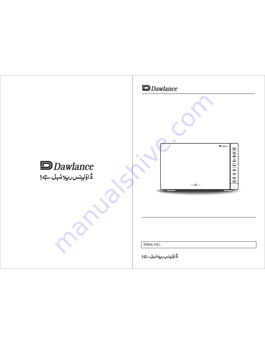 Dawlance DW-393 GSS Owner'S Manual Download Page 1