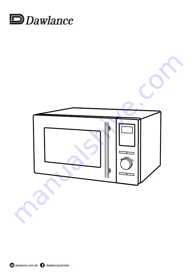 Dawlance DW 395 HCG User Manual Download Page 1