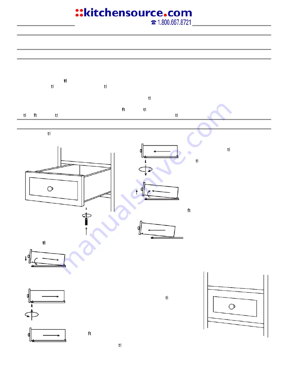 Dawn Vanity AACS-6001 Скачать руководство пользователя страница 3