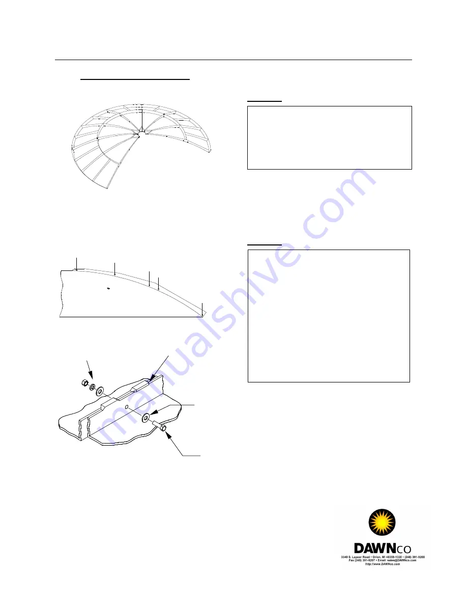 Dawnco 1252 Series Manual Download Page 13