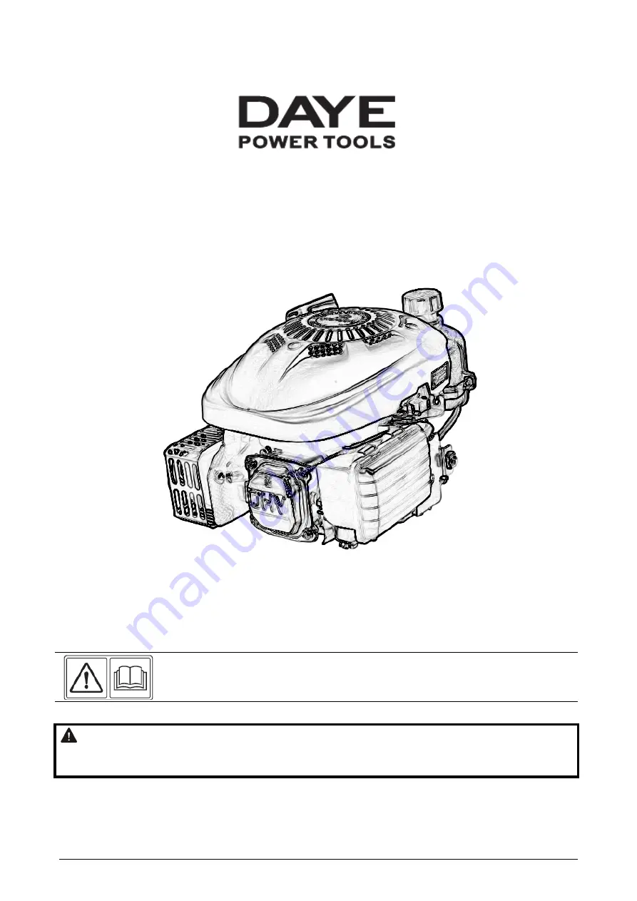 DAYE DYM1P64FE Owner'S Manual Download Page 1