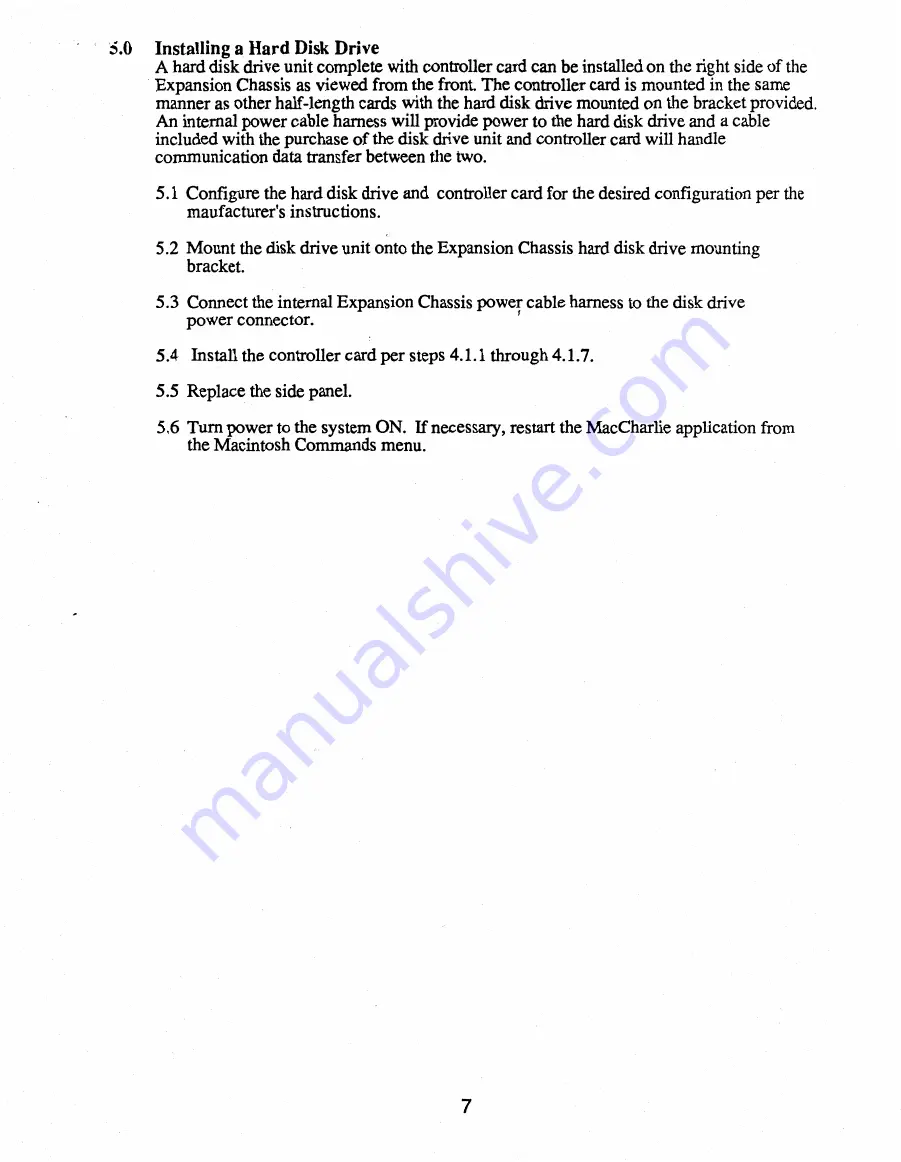 Dayna Expansion Chassis User Manual Download Page 7