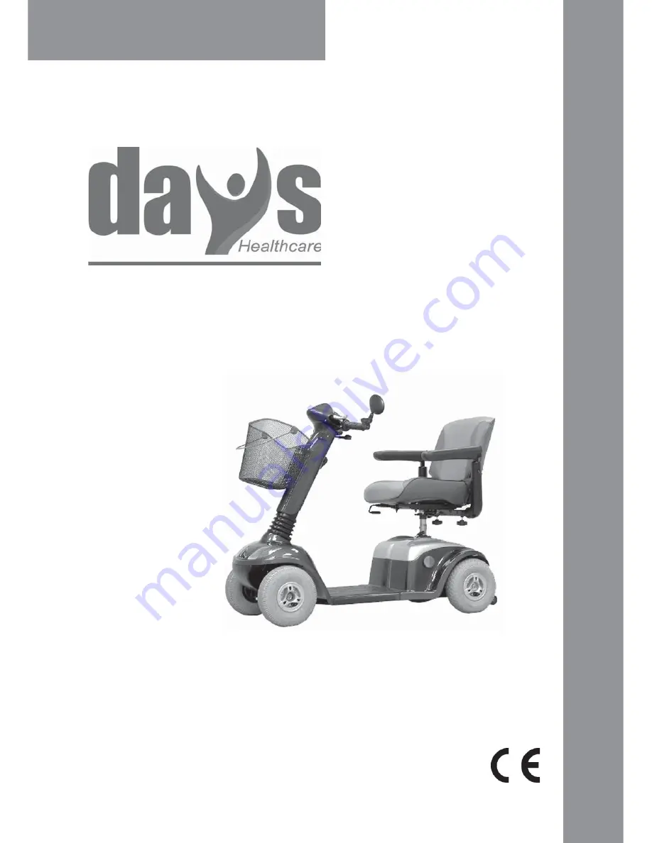 Days Strider MD 3 Operating Manual Download Page 1