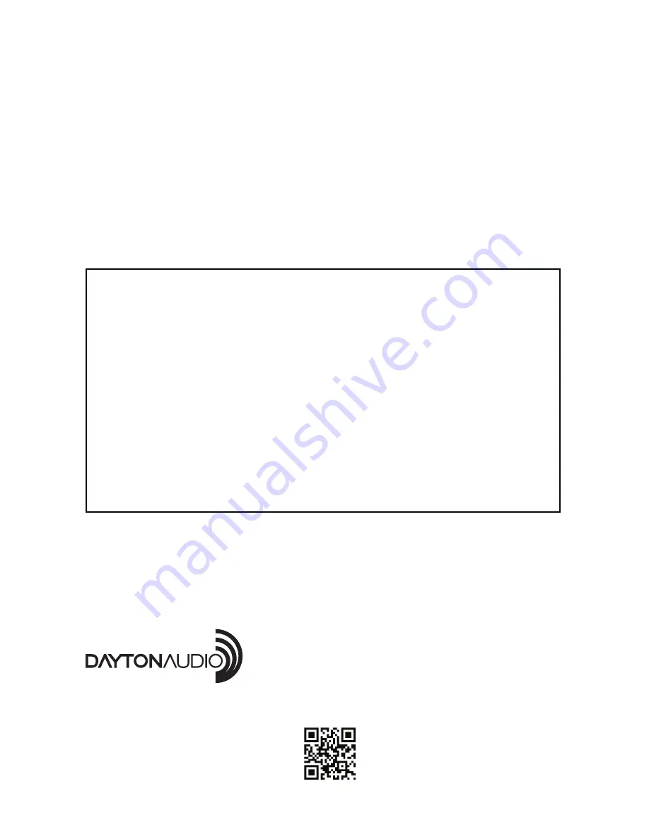 DaytonAudio DTA-2 User Manual Download Page 4