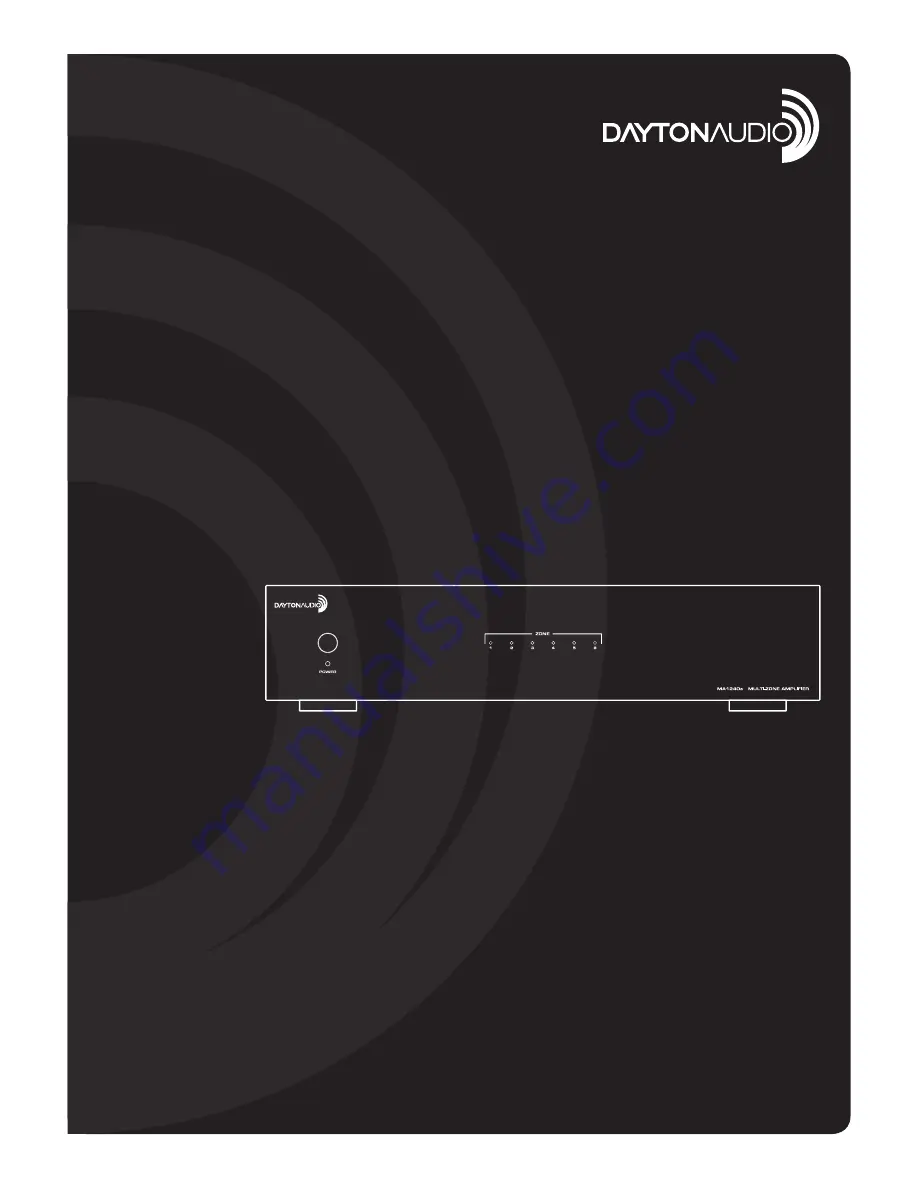 DaytonAudio MA1240A User Manual Download Page 1