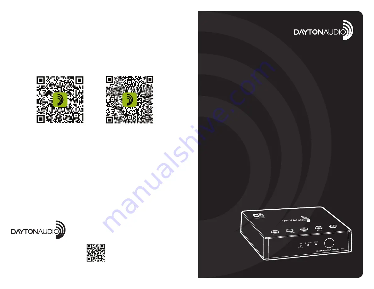 DaytonAudio WBA28 Скачать руководство пользователя страница 1