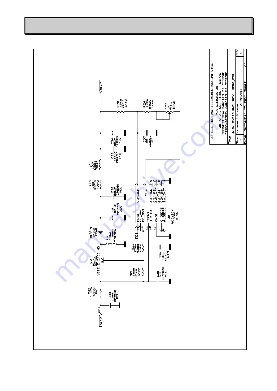 DB Elettronica Telecomunicazioni KCL 30 SY User Manual Download Page 19