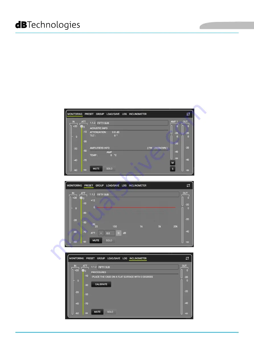 dB Technologies FIFTY Series User Manual Download Page 98