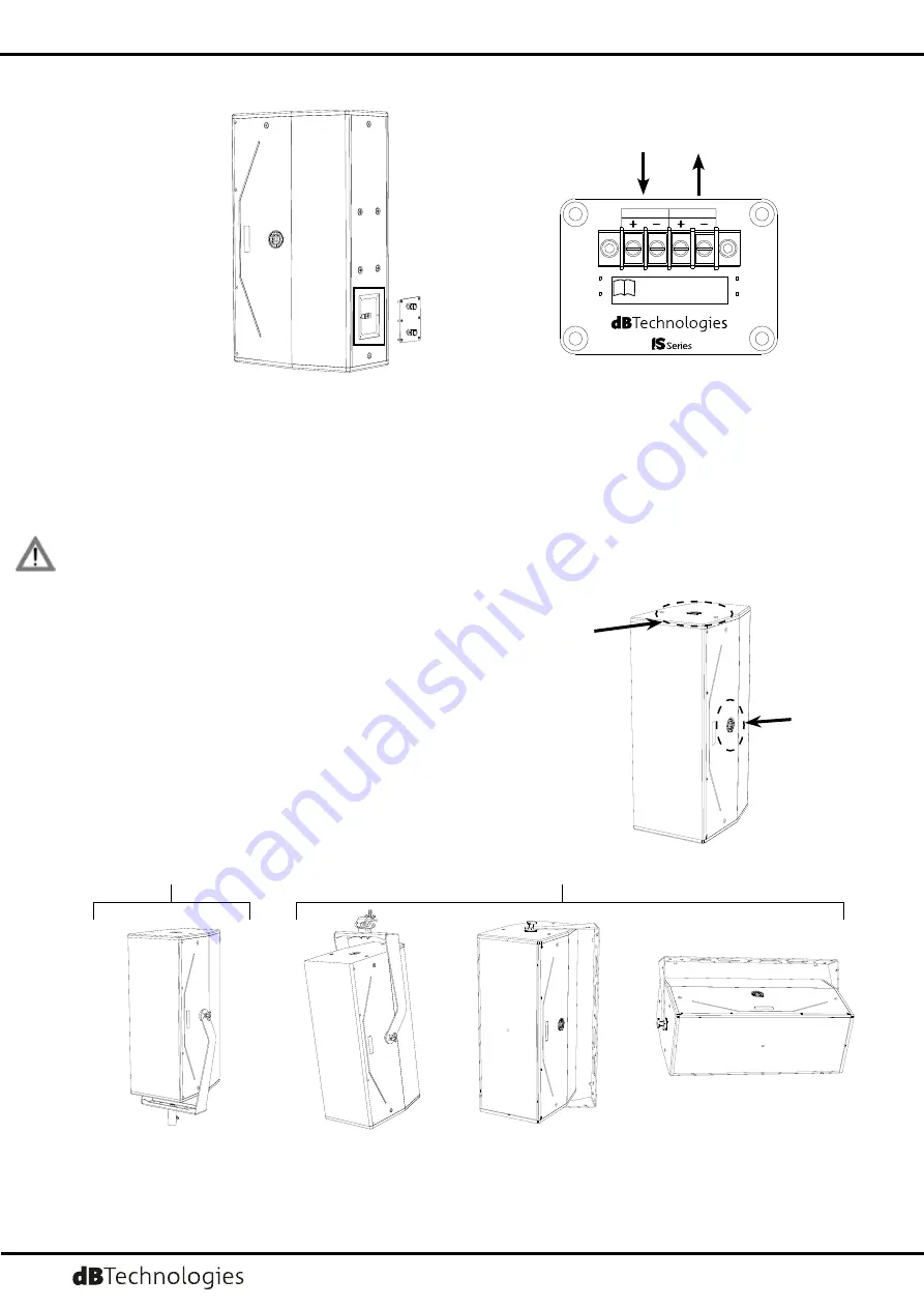 dB Technologies IS 210T Quick Start User Manual Download Page 2