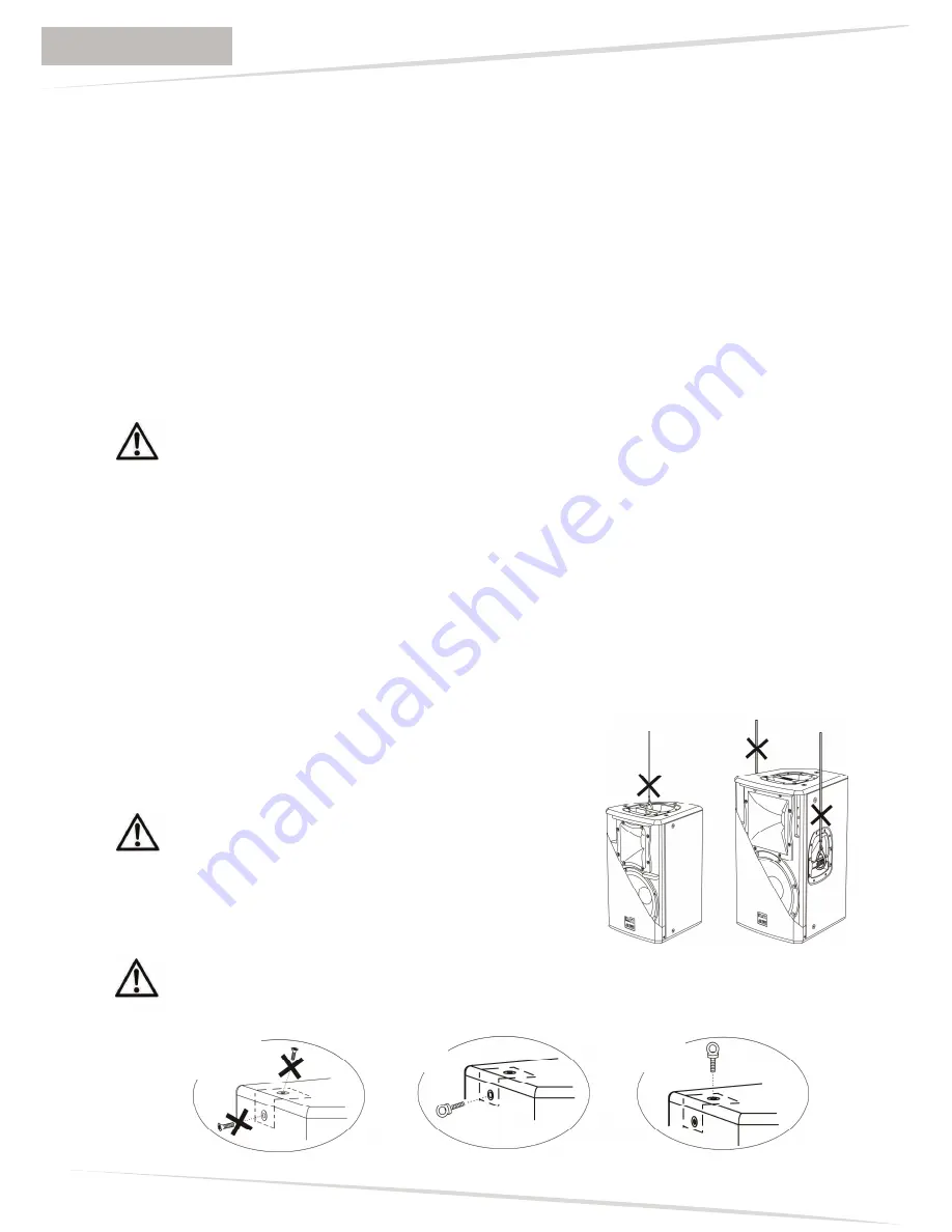 dB Technologies LVX 10 User Manual Download Page 20