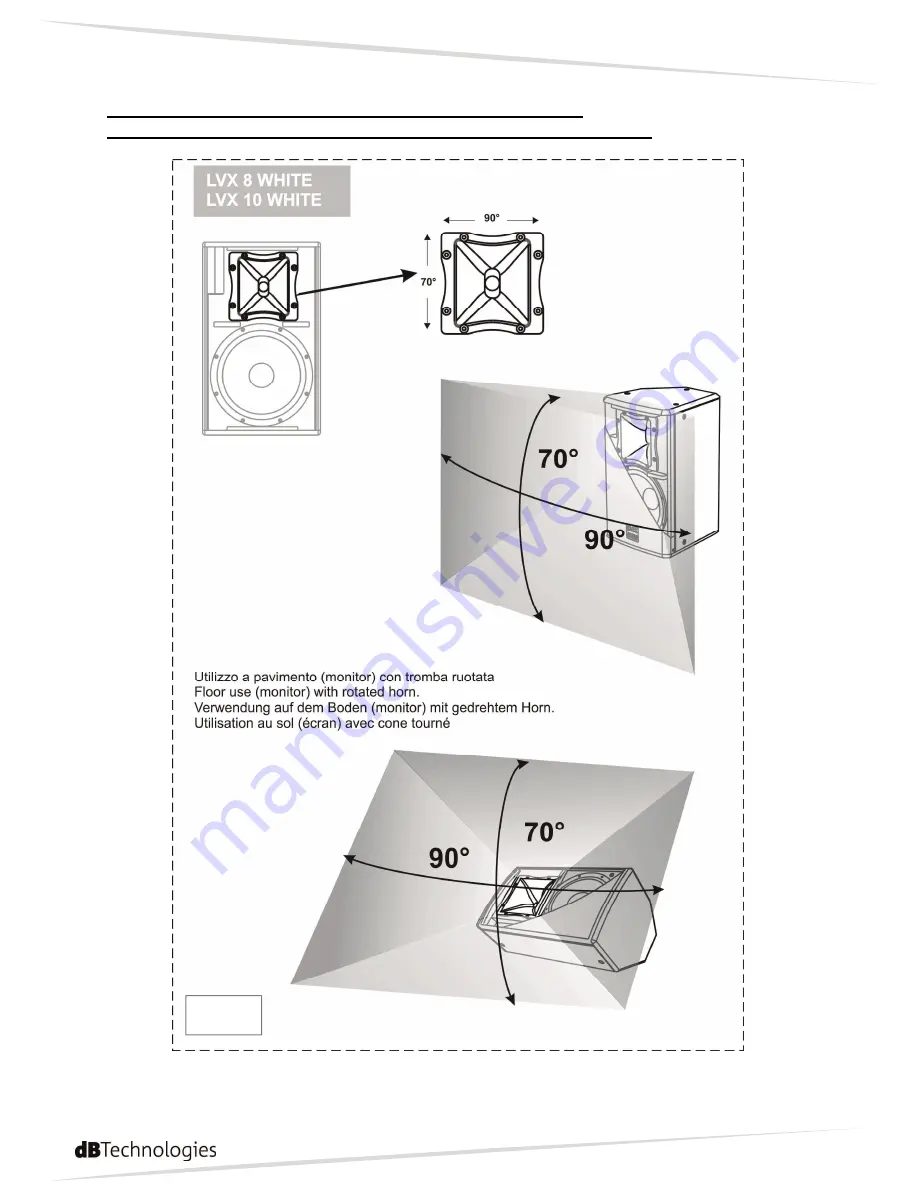 dB Technologies LVX 8 User Manual Download Page 33