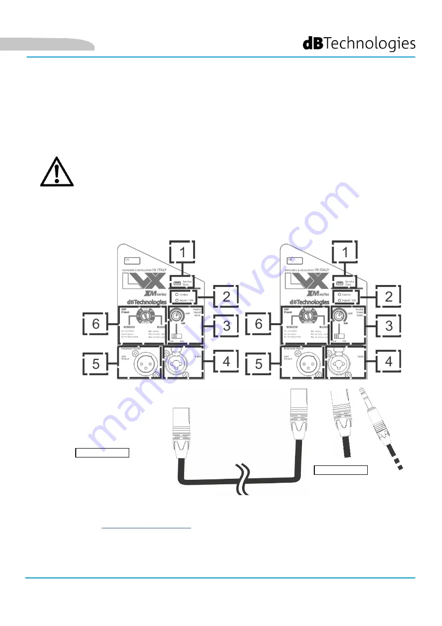 dB Technologies LVX XM15 User Manual Download Page 67