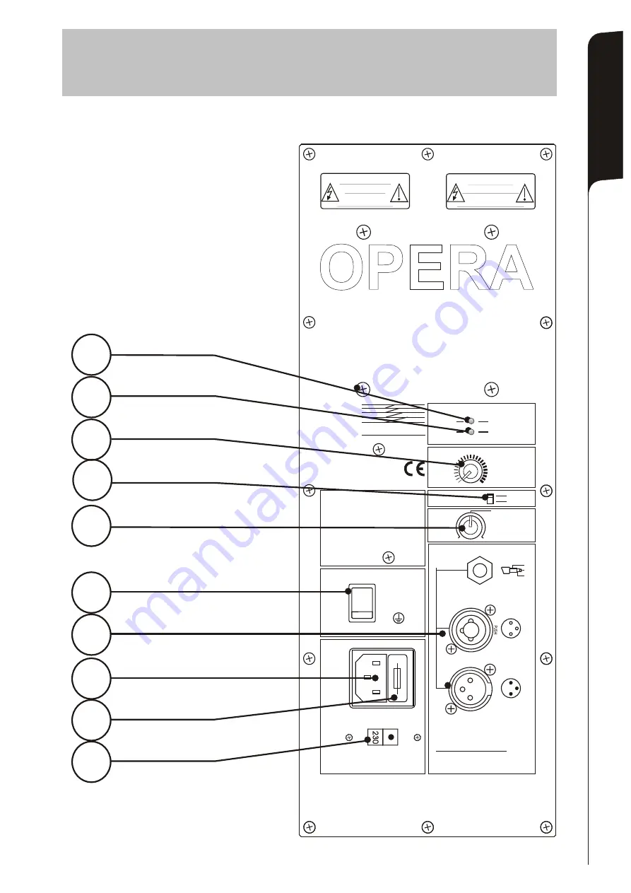 dB Technologies OPERA LIVE Series User Manual Download Page 9