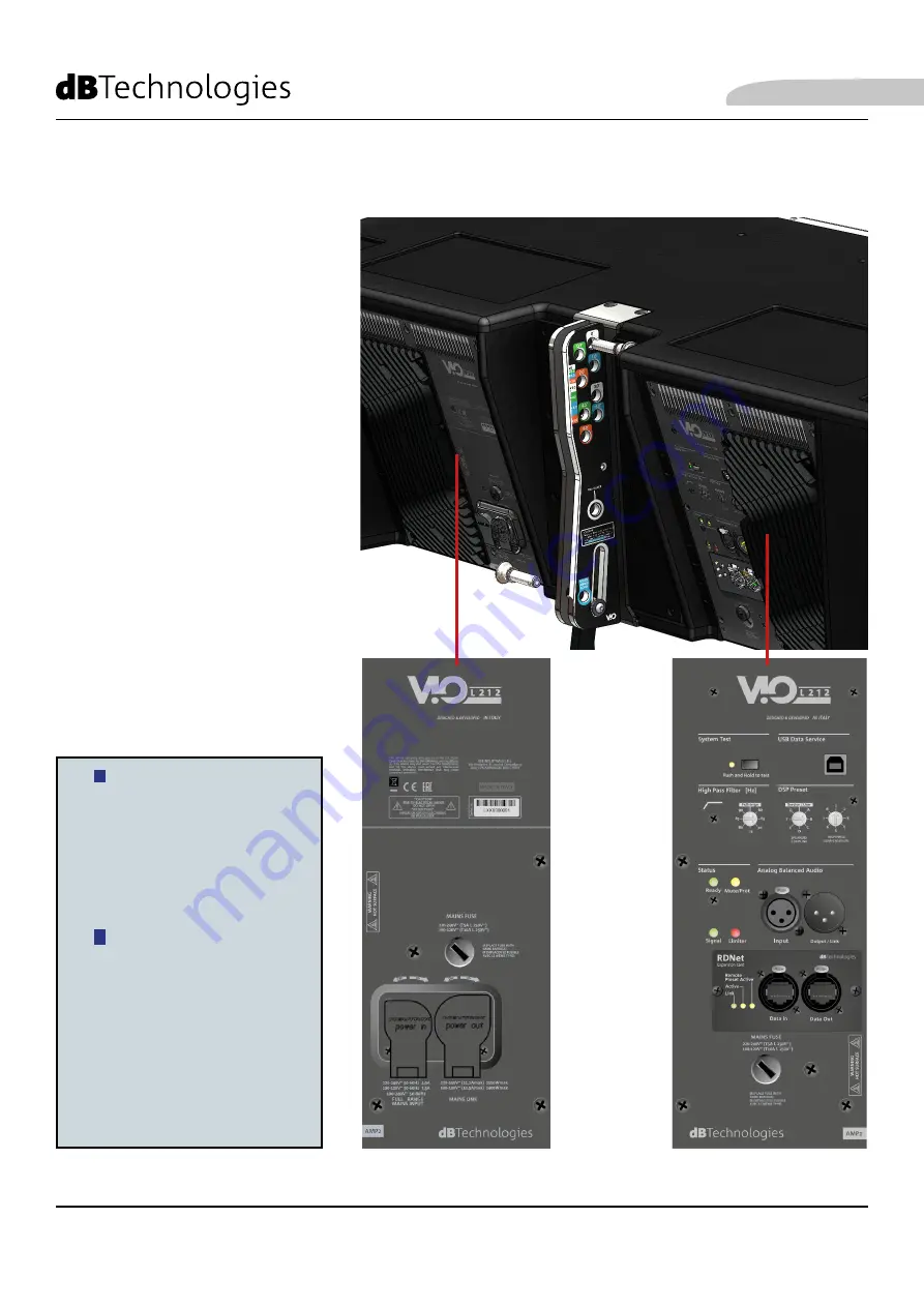 dB Technologies VIO L212 User Manual Download Page 11