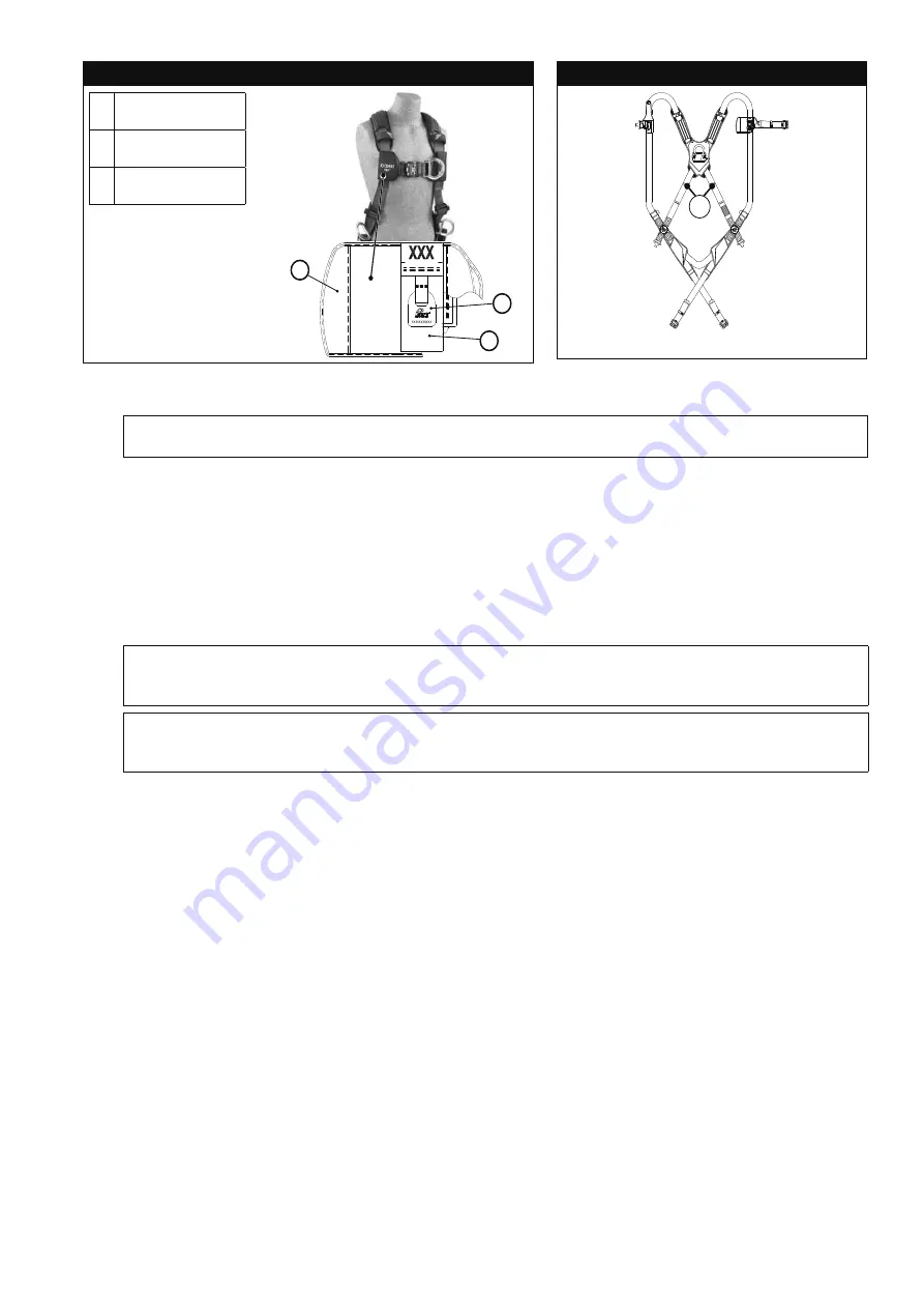 DBI SALA EXOFIT NEX Series Specific Instructions Download Page 17