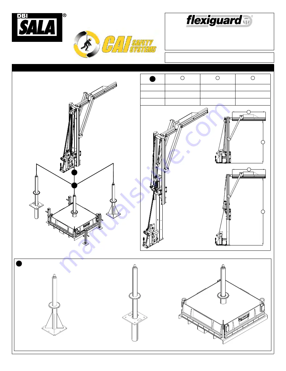 DBI SALA Flexiguard 8530540 Скачать руководство пользователя страница 1