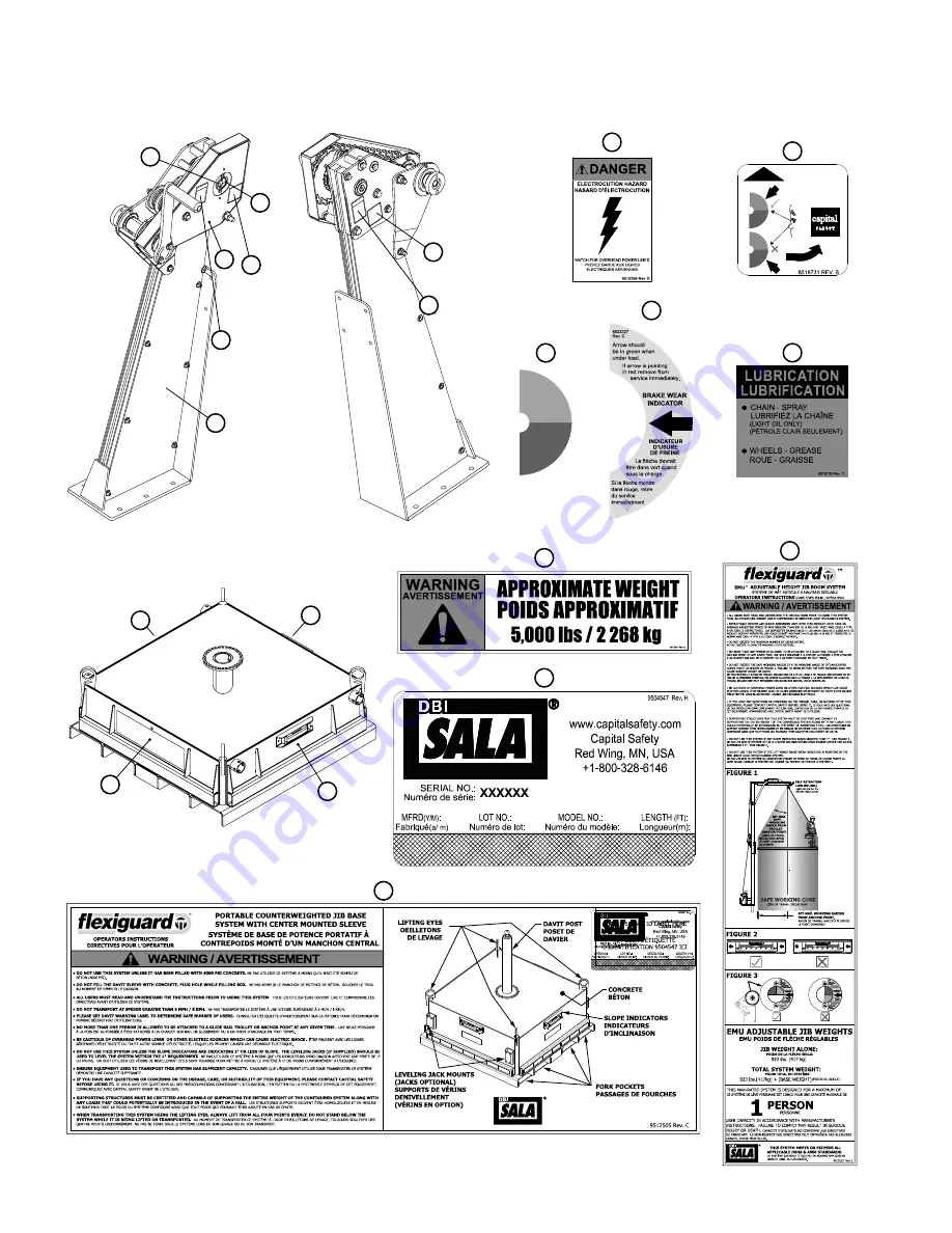 DBI SALA Flexiguard 8530540 Скачать руководство пользователя страница 14