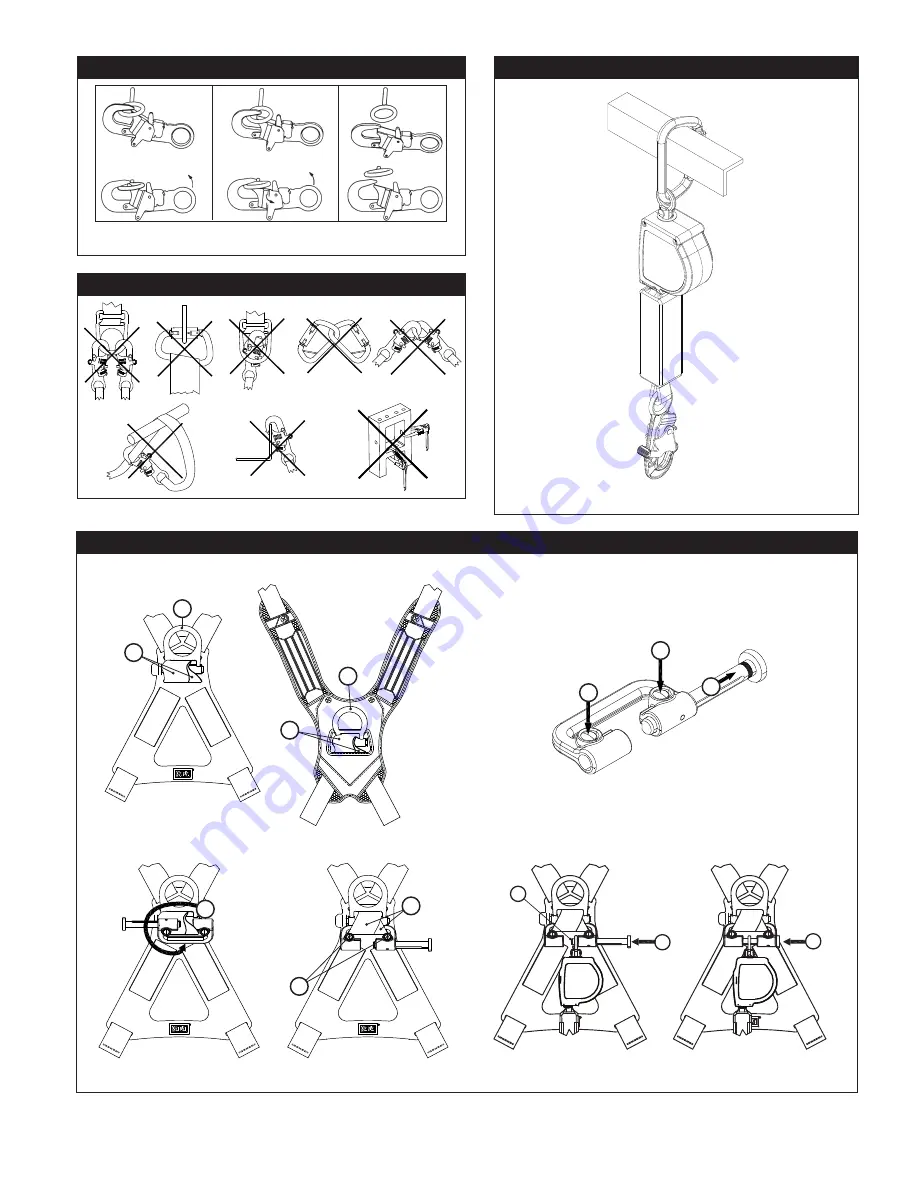 DBI SALA Nano-Lock 3101614 Instruction Manual Download Page 3