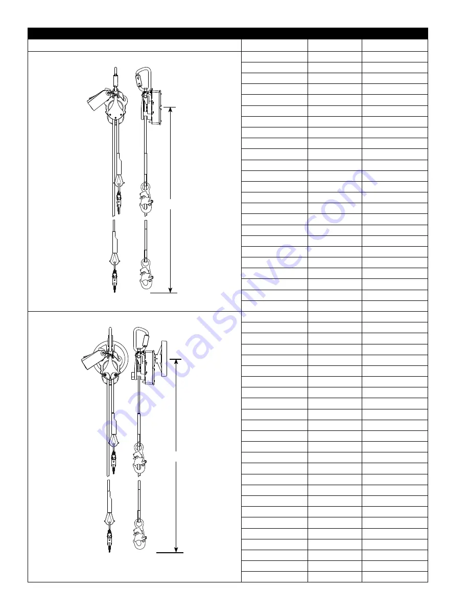 DBI SALA ROLLGLISS R550 User Instructions Download Page 104