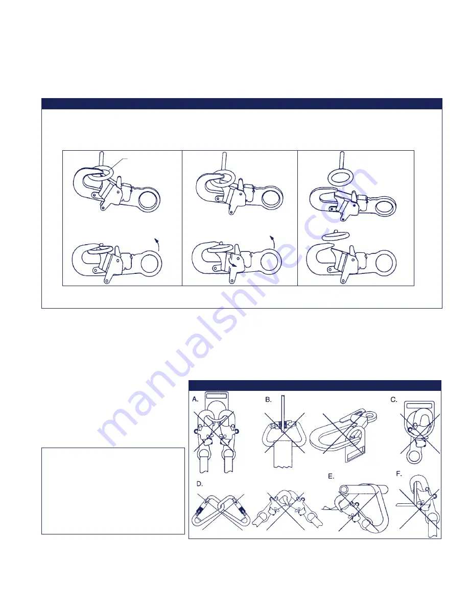 DBI SALA Sayfline Multi-span Wire Rope Horizontal... User Instruction Manual Download Page 3