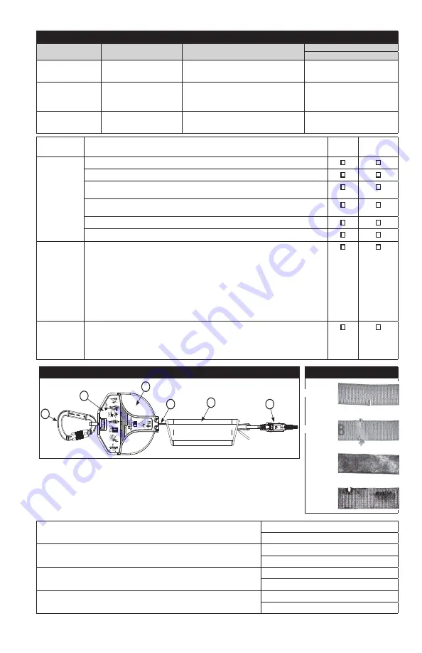 DBI SALA Talon Edge web lifeline SRL Series Instruction Manual Download Page 31