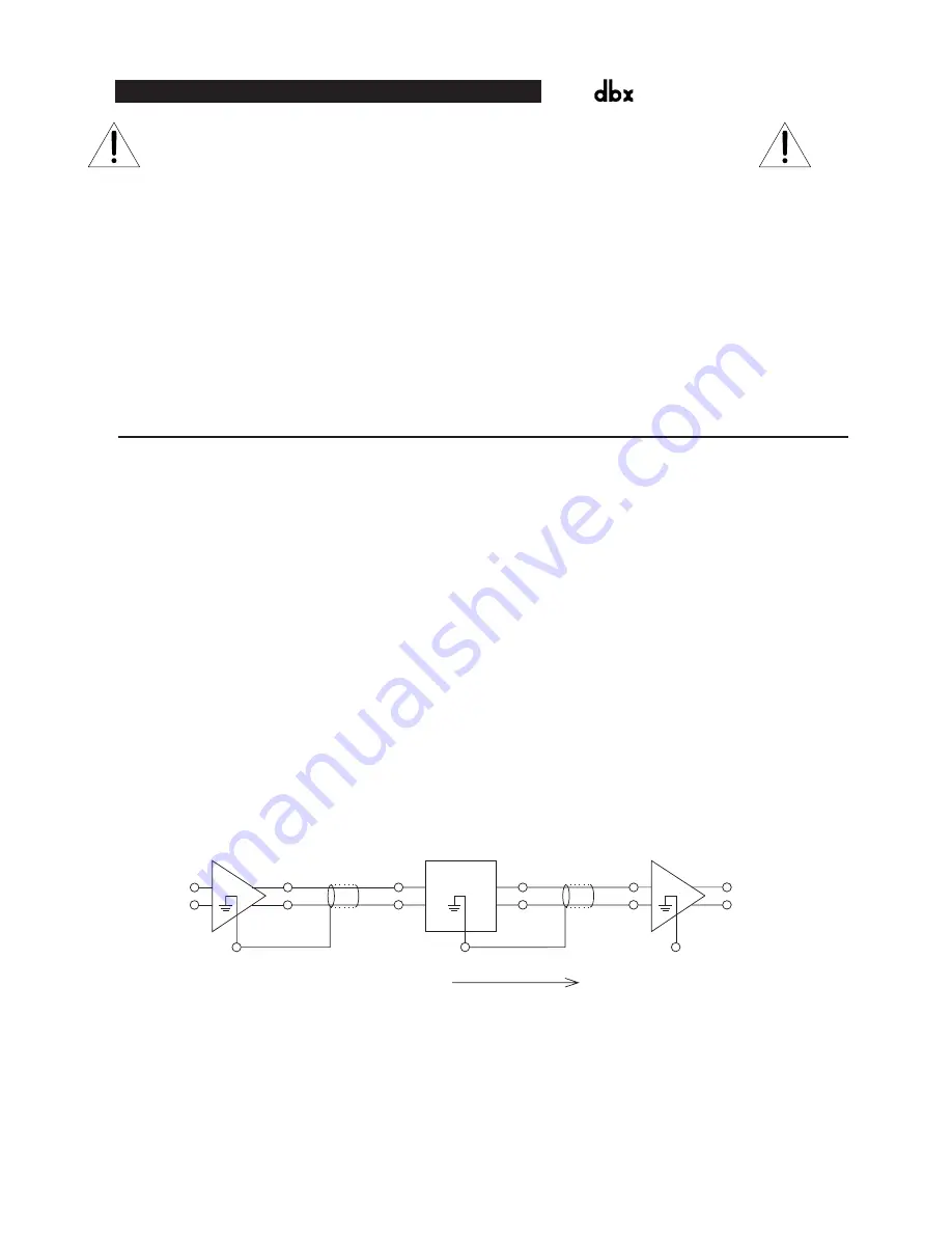 dbx 160A User Manual Download Page 14