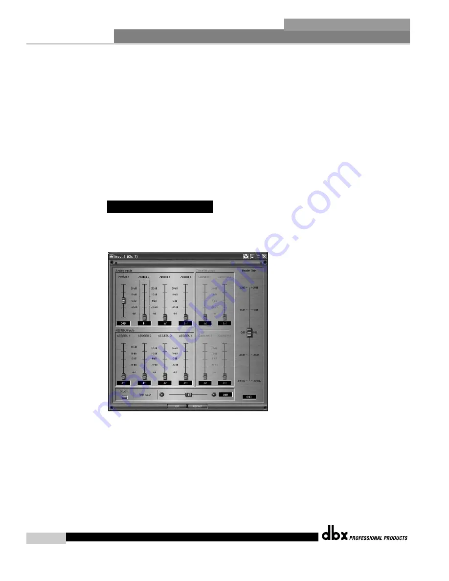 dbx DriveRack 4820 User Manual Download Page 50