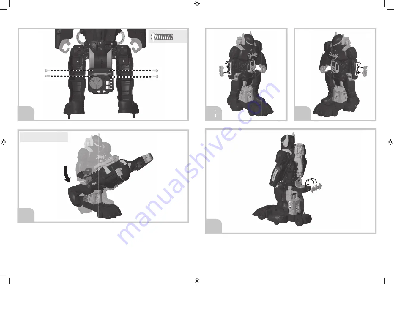 DC imaginext GWT23 Quick Start Manual Download Page 3