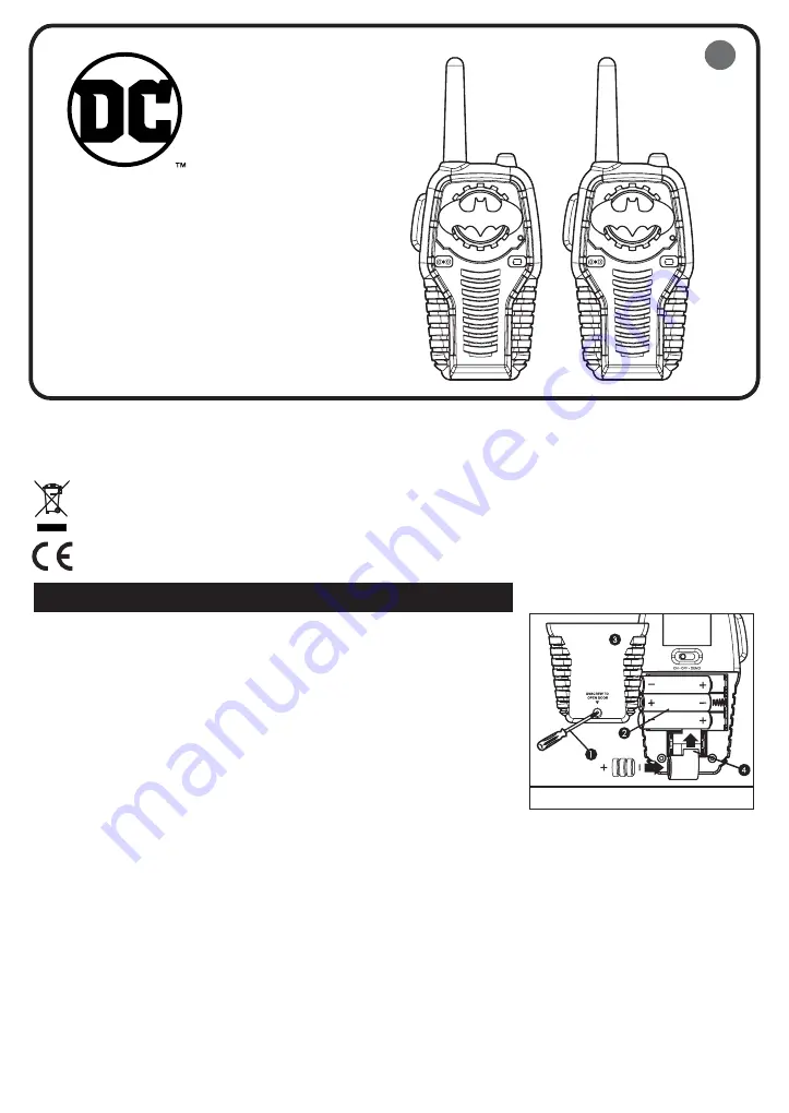 DC RI-212BM Manual Download Page 1