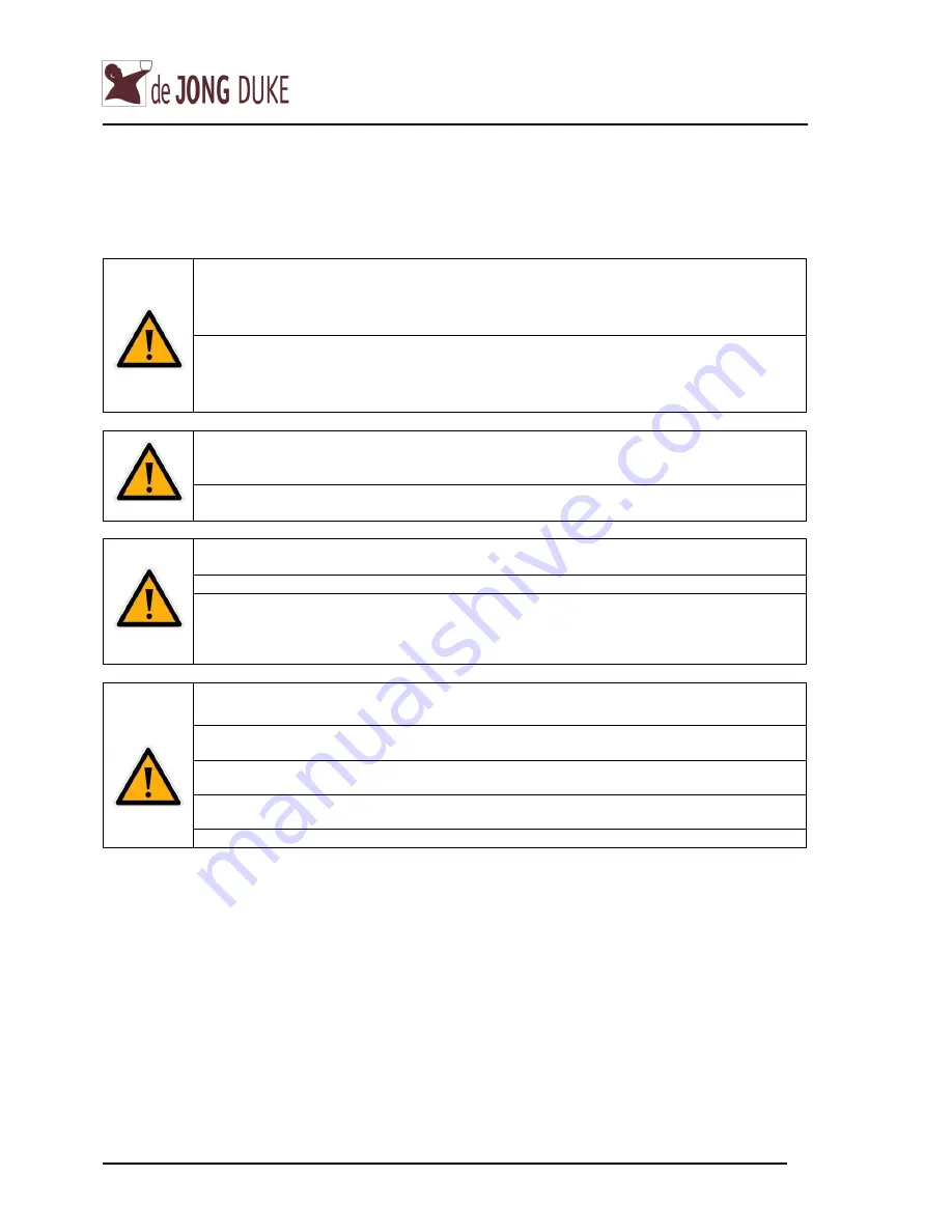 de Jong Duke Edge 2-000 Series User Manual Download Page 6