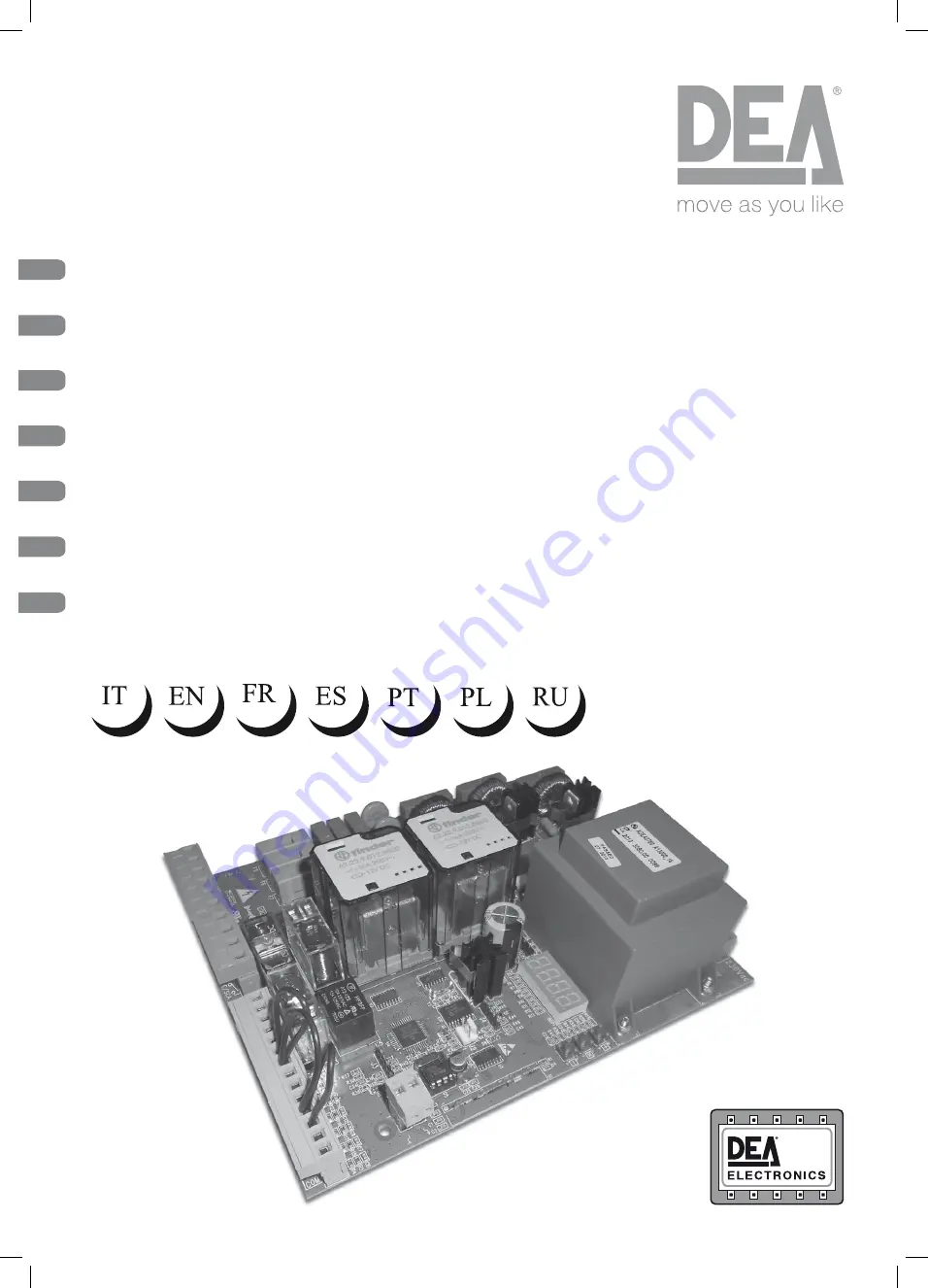 Dea 400RR Operating Instructions And Warnings Download Page 1