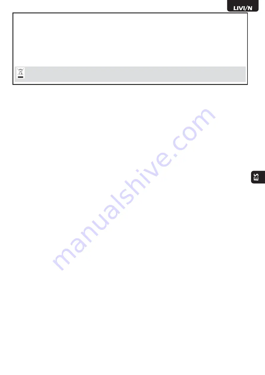 Dea LIVI N Series Operating Instructions And Warnings Download Page 51