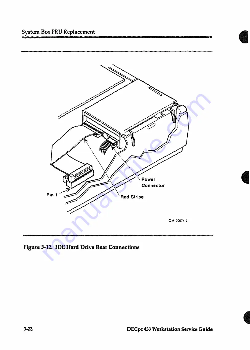 DEC DECpc 433 Service Manual Download Page 70