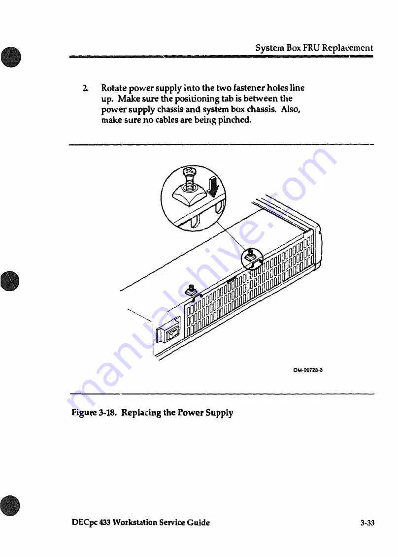 DEC DECpc 433 Service Manual Download Page 81