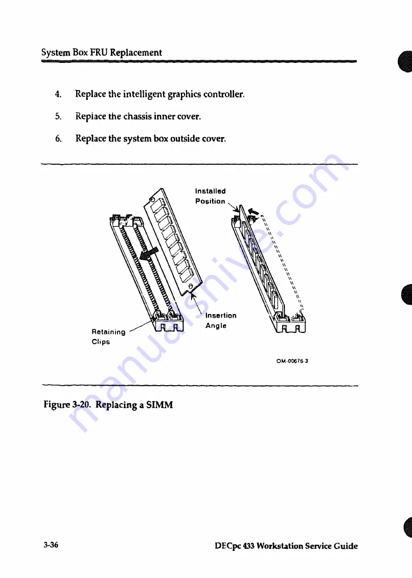 DEC DECpc 433 Service Manual Download Page 84