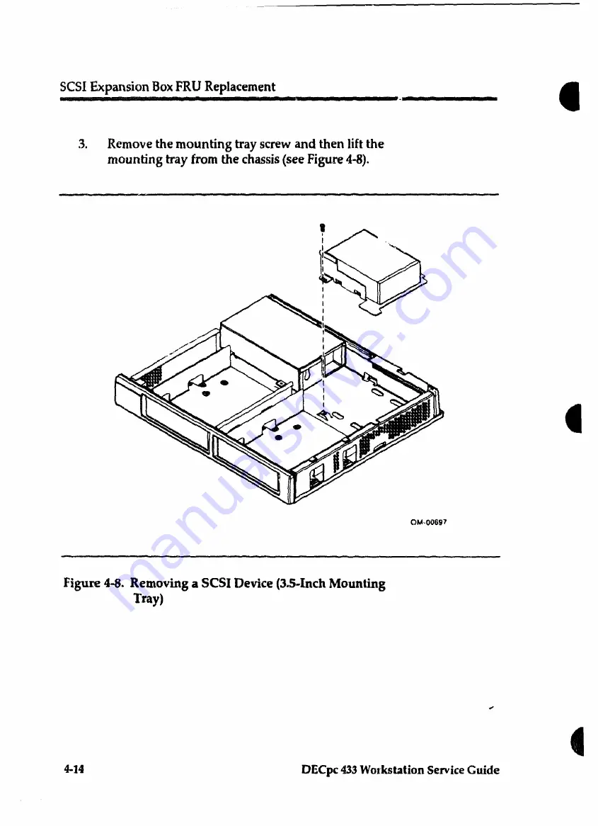 DEC DECpc 433 Service Manual Download Page 103