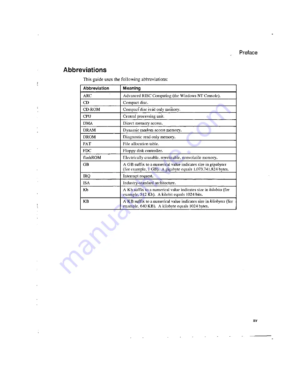 DEC Digital AlphaServer 400 series User Information Download Page 13