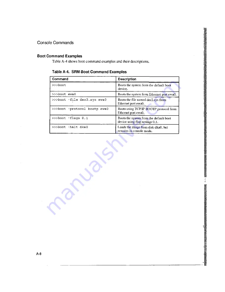 DEC Digital AlphaServer 400 series User Information Download Page 73