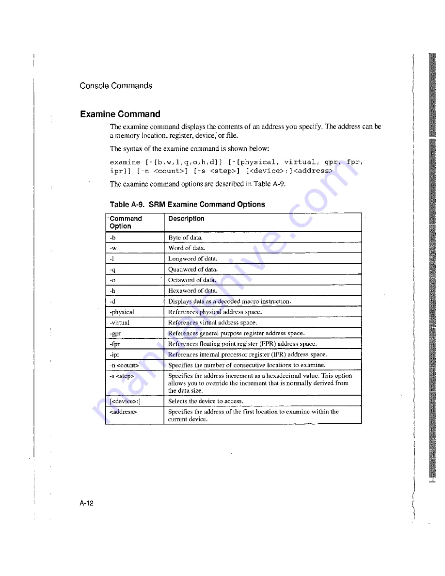 DEC Digital AlphaServer 400 series User Information Download Page 77